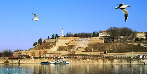 река Сава испод београдске тврђаве
